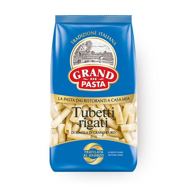 Макароны Grand di Pasta Tubetti rigati