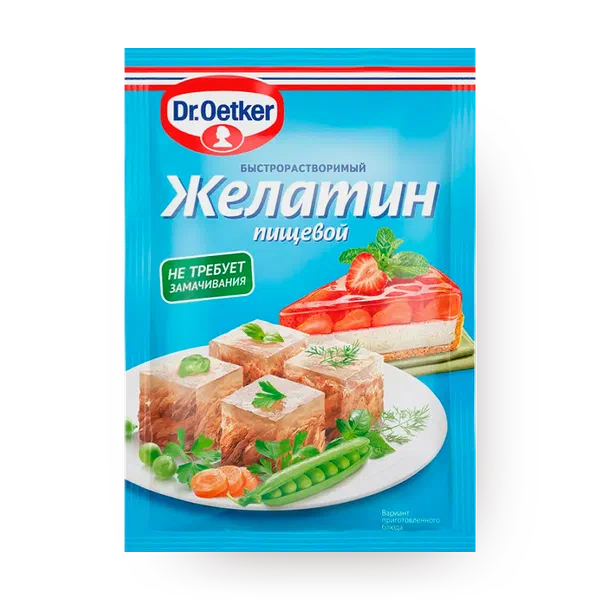 Желатин пищевой Dr.Bakers быстрорастворимый