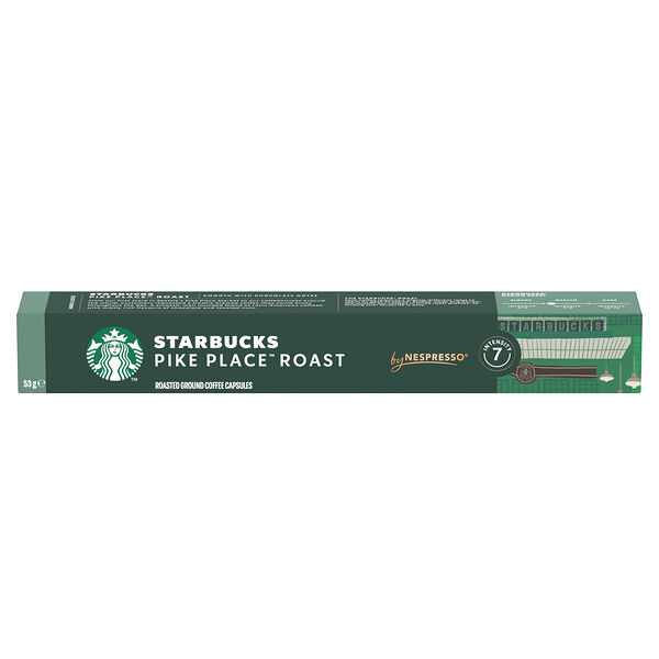 Starbucks Pike Place coffee capsules