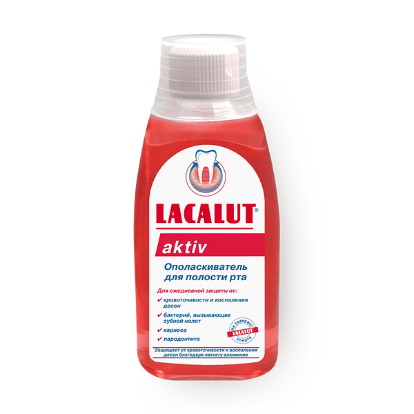 Ополаскиватель для полости рта Lacalut Aktiv