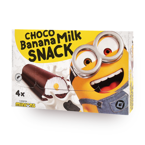 Chilled Minions Choco Banana Milk Snack