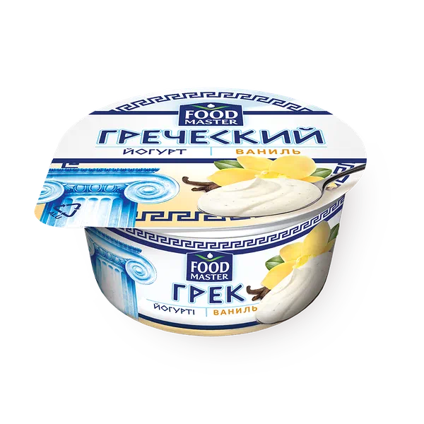 Йогурт греческий «Фудмастер», ванильный 7%