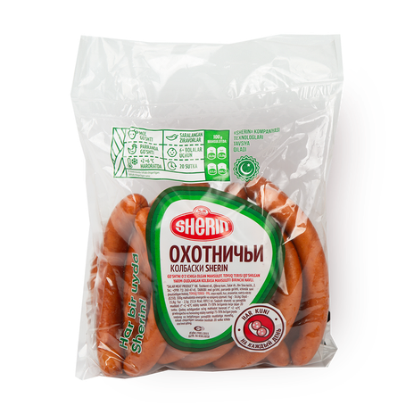 Колбаски охотничьи Sherin полукопчёная