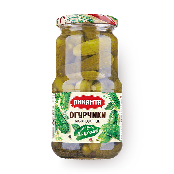 Огурчики маринованные «Пиканта»