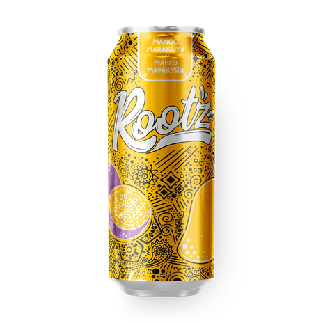 Напиток Rootz манго-маракуйя газированный