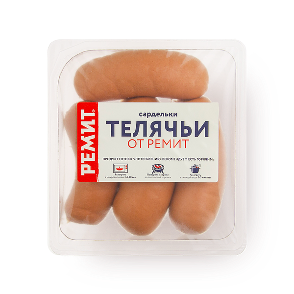 Сардельки телячьи «Ремит»