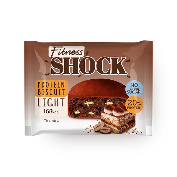 Бисквит протеиновый FitnesShock Итальянский неглазированный