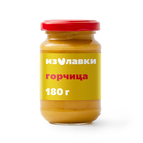 Горчица Русская «Из Лавки», 180 г — купить с доставкой из Яндекс Лавки