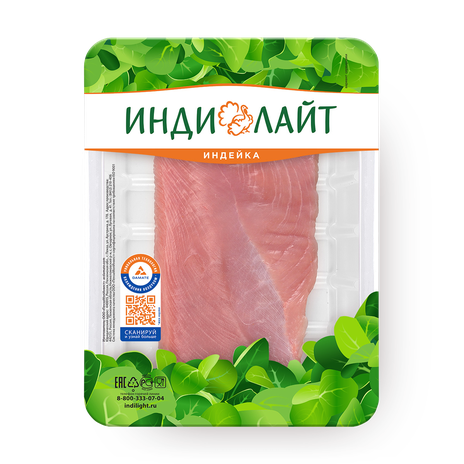 Филе грудки индейки «Индилайт», 500 г — купить с доставкой из Яндекс Лавки