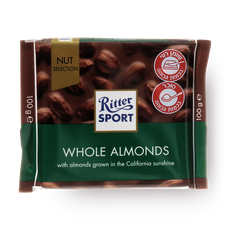 Ritter Sport  Milk chocolate with almonds