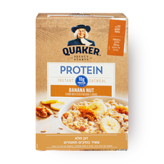 Quaker Protein banana nut instant oatmeal