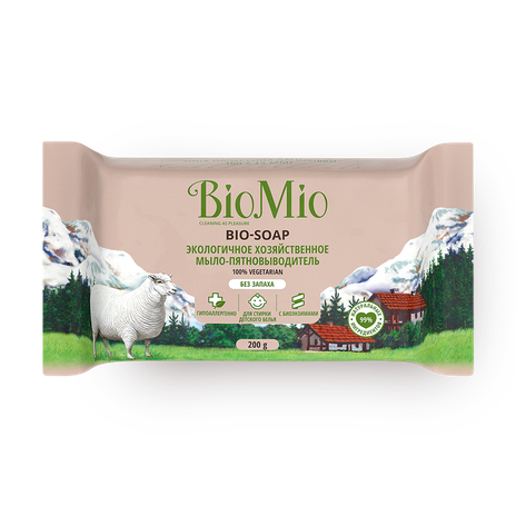 Мыло-пятновыводитель хозяйственное BioMio Bio-Soap 2 шт.