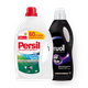 Гель для стирки Persil Свежесть от Vernel, 3.9 L + Гель для стирки Perwoll Восстановление Черного 3D, 2 L