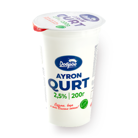 Айран Курт «Доброе деревенское утро» 2,5%