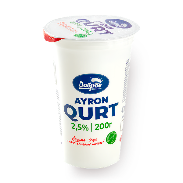 Айран Курт «Доброе деревенское утро» 2,5%