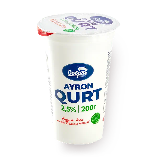 Айран Курт «Доброе деревенское утро» 2,5%