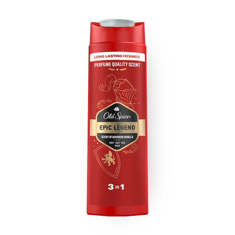 Гель для душа и шампунь 3в1 Old Spice Epic Legend