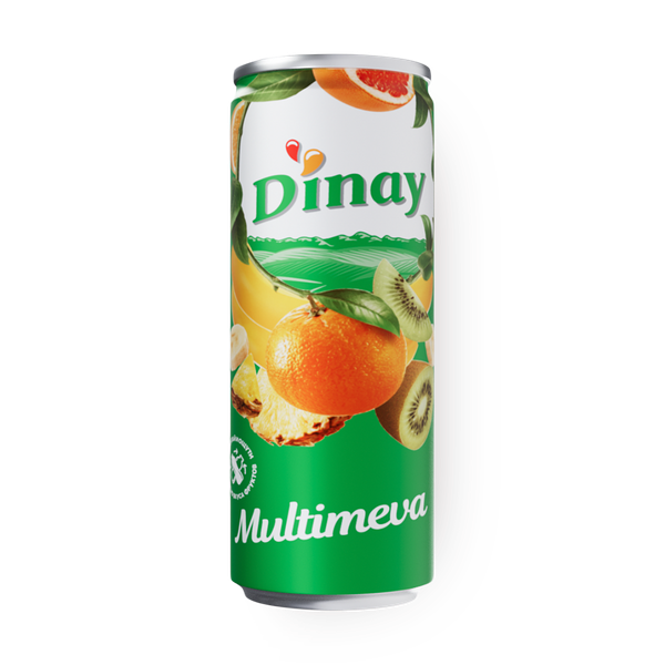 Напиток сокосодержащий мультифрукт Dinay