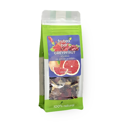 Напиток чайный Fruteabar грейпфрут с клюквой и гибискусом