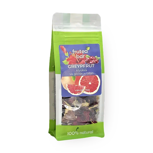 Напиток чайный Fruteabar грейпфрут с клюквой и гибискусом