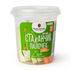 Морковь и сельде­рей Стакан­чик палочек