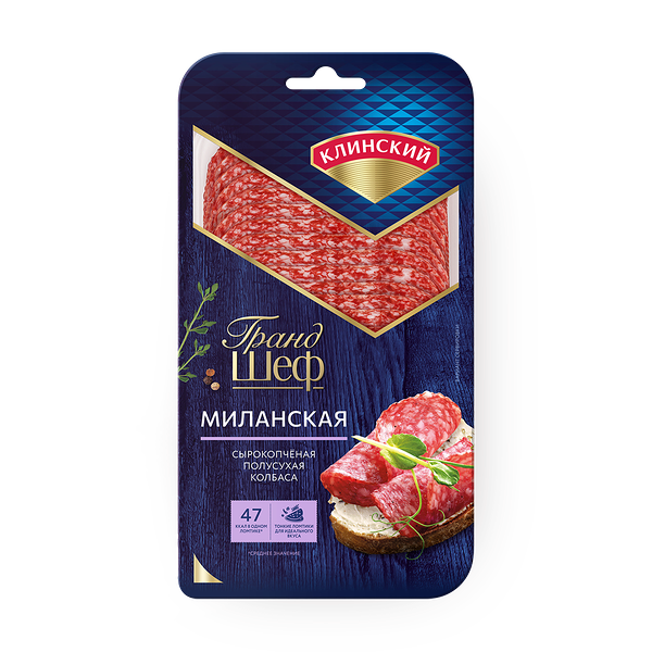 Колбаса Миланская «Клинский» сырокопчёная