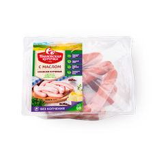 Сосиски куриные С маслом Павловская курочка