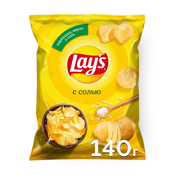 Чипсы Lay's с солью