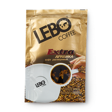 Кофе растворимый Lebo Extra Арабика порционный — купить с доставкой из ...