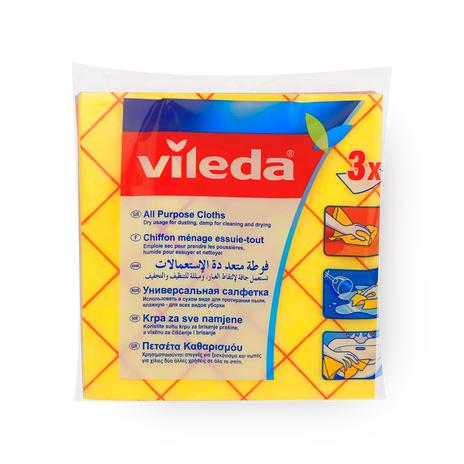Салфетки Vileda All Purpose Cloths Универсальные