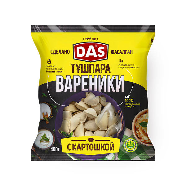 Варени­ки Das с картош­кой