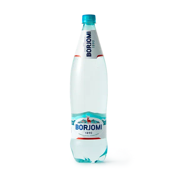 Вода минеральная лечебно-столовая Borjomi газированная