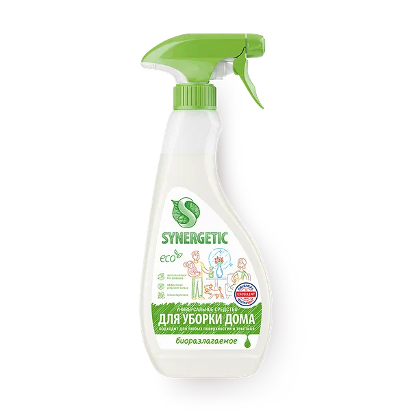 Чистящий спрей Synergetic для уборки дома, универсальный