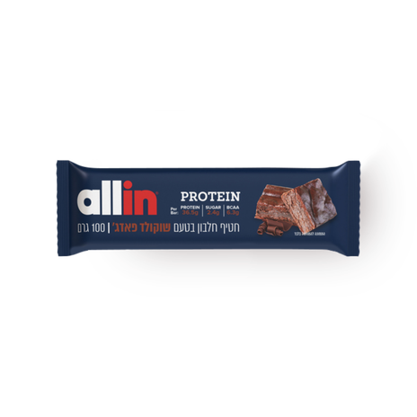 allin Protein Bar Chocolate Fudge Flavor