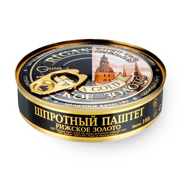 Паштет шпротный Riga Gold