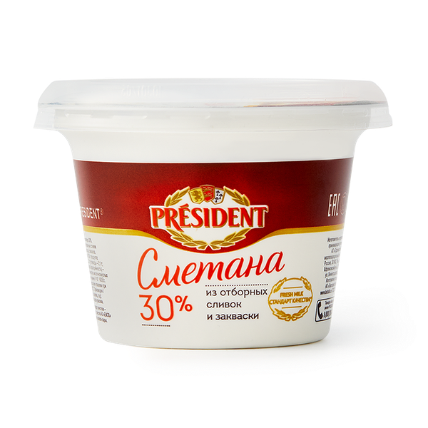 Смета­на 30% President