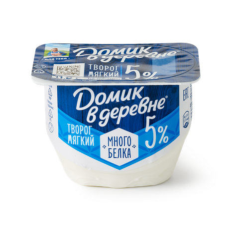 Творог мягкий 5% «Домик в деревне»
