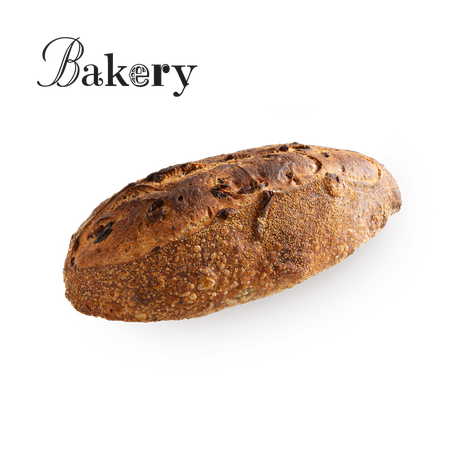 Bakery olive sliced bread