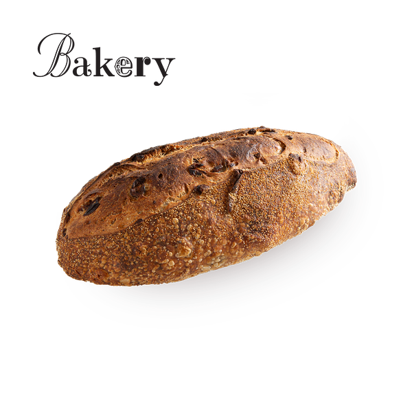Bakery olive sliced bread