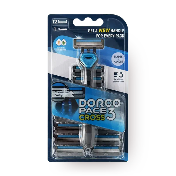 Станок для бритья одноразовый Dorco Pace Кросс 3