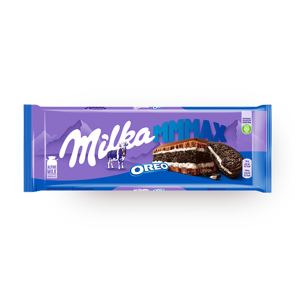 Шоколад молочный Milka Oreo с печеньем