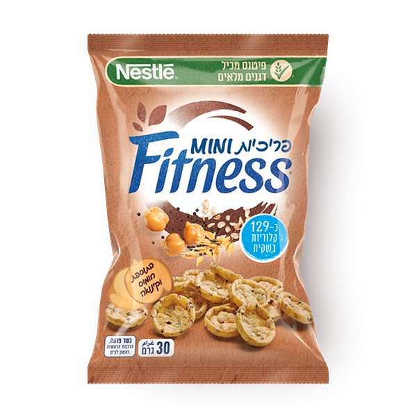 Fitness mini hummus and quinoa crisps