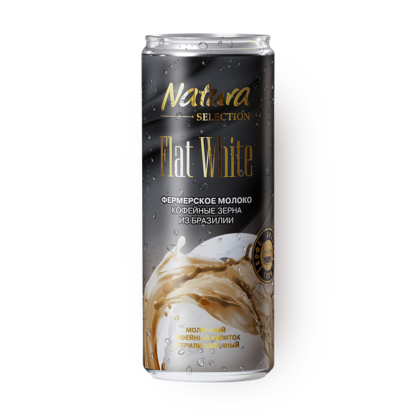 Напиток кофейный молочный Natura Selection Flat White стерилизованный