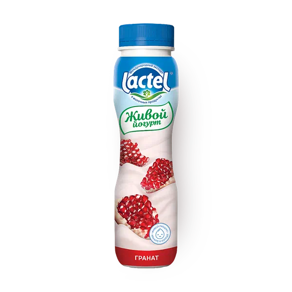 Йогурт питьевой Гранат Lactel 1%