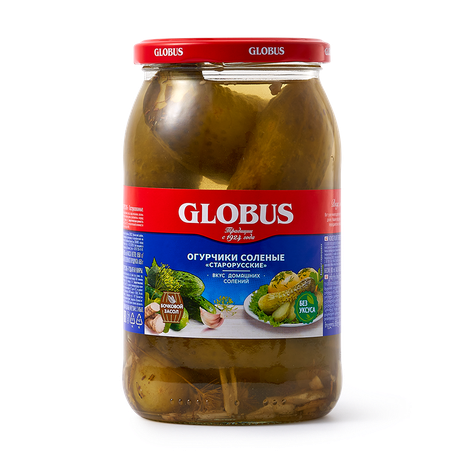 Огурцы солёные Старорусские Globus