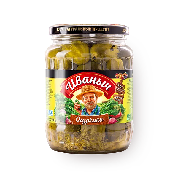Огурчики маринованные «Иваныч»