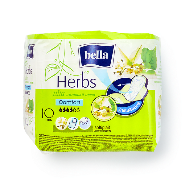 Прокладки гигиенические Bella Herbs tilia Comfort липовый цвет