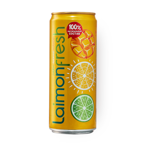 Напиток Laimon Fresh манго газированный