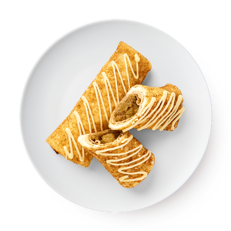 Блины с яблоком и белым шоколадом Damdala