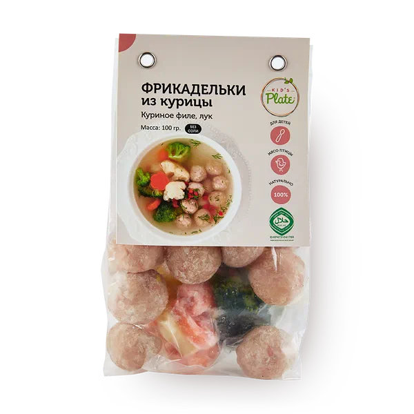 Фрикадельки из курицы Kid's Plate замороженные